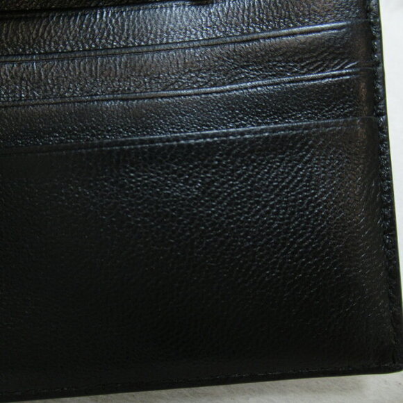 Balenciaga leather bi fold wallet black - Picture 6 of 6